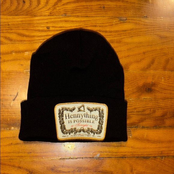 Hennything Black Beanie - Picture 1 of 1